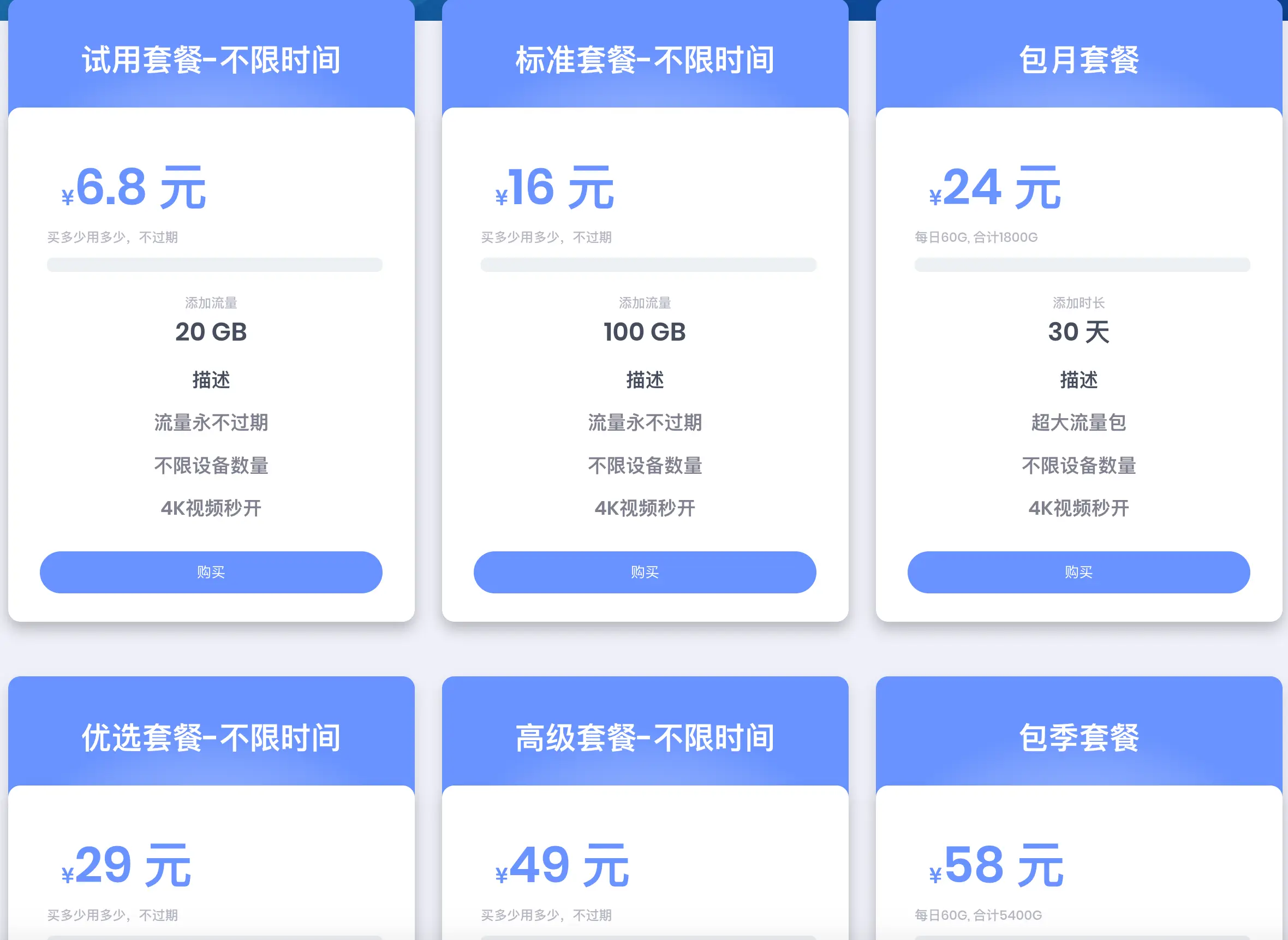 网际快车机场 user interface